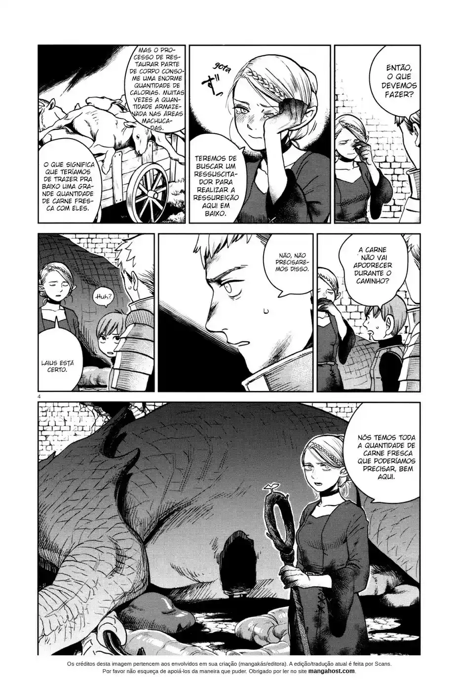 Read Dungeon Meshi (PT) Manga Online