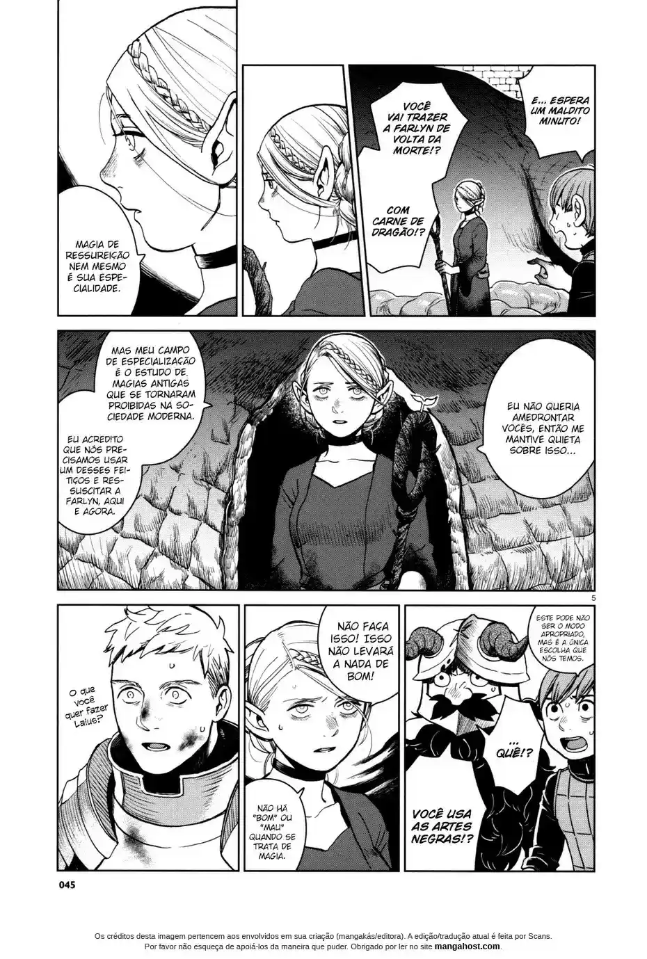 Read Dungeon Meshi (PT) Manga Online