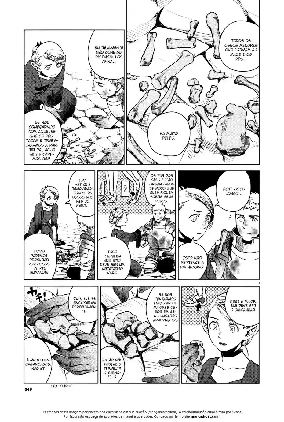 Read Dungeon Meshi (PT) Manga Online