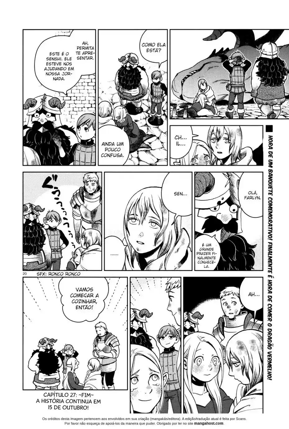 Read Dungeon Meshi (PT) Manga Online