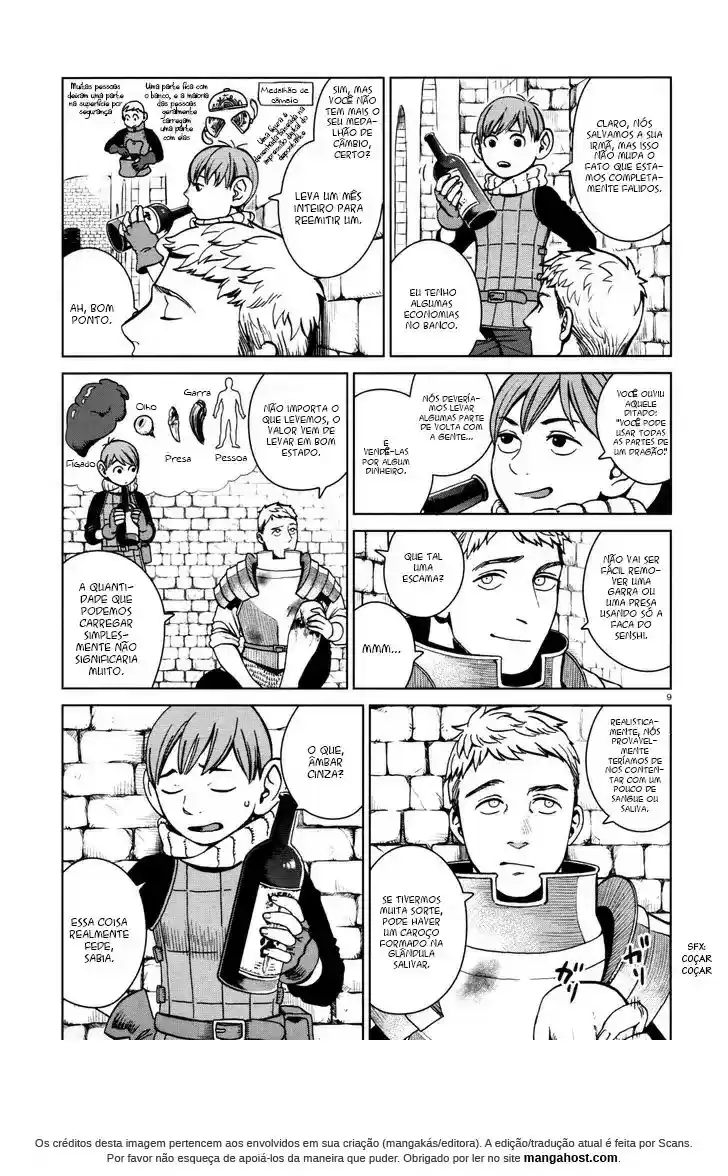 Read Dungeon Meshi (PT) Manga Online