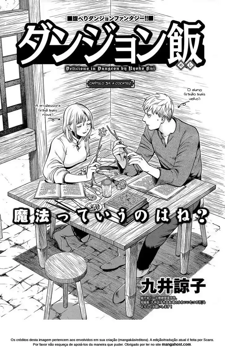 Read Dungeon Meshi (PT) Manga Online