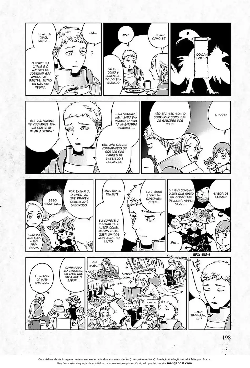 Read Dungeon Meshi (PT) Manga Online
