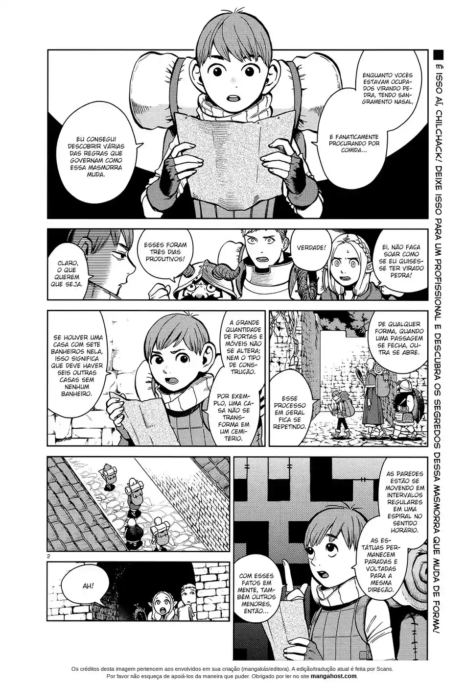 Read Dungeon Meshi (PT) Manga Online