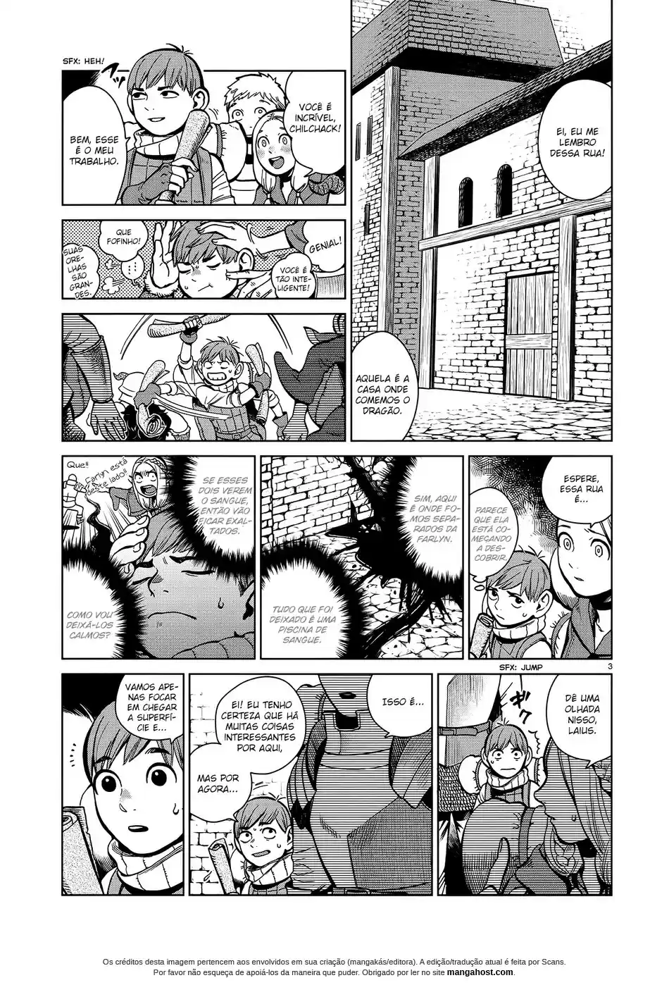 Read Dungeon Meshi (PT) Manga Online
