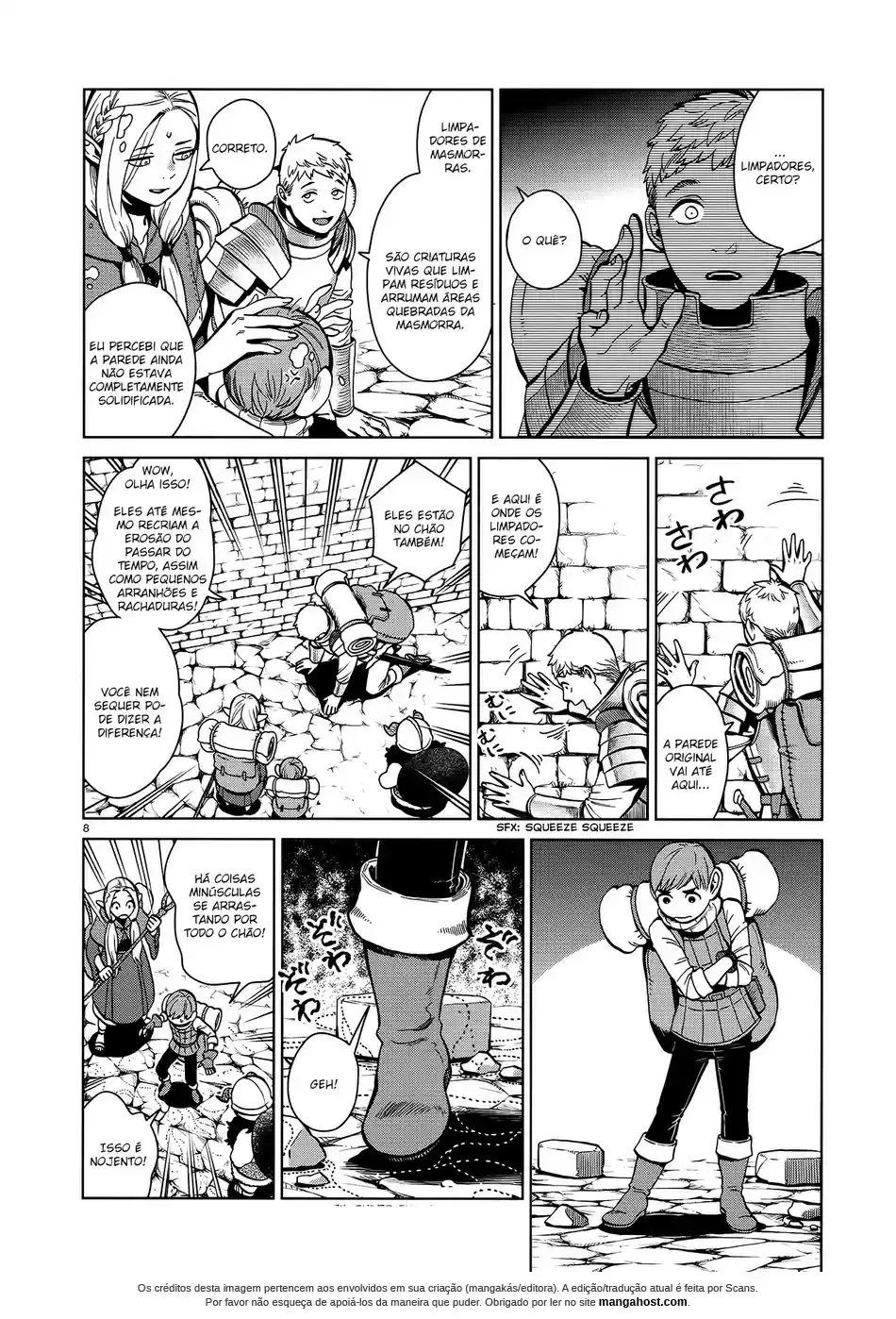 Read Dungeon Meshi (PT) Manga Online