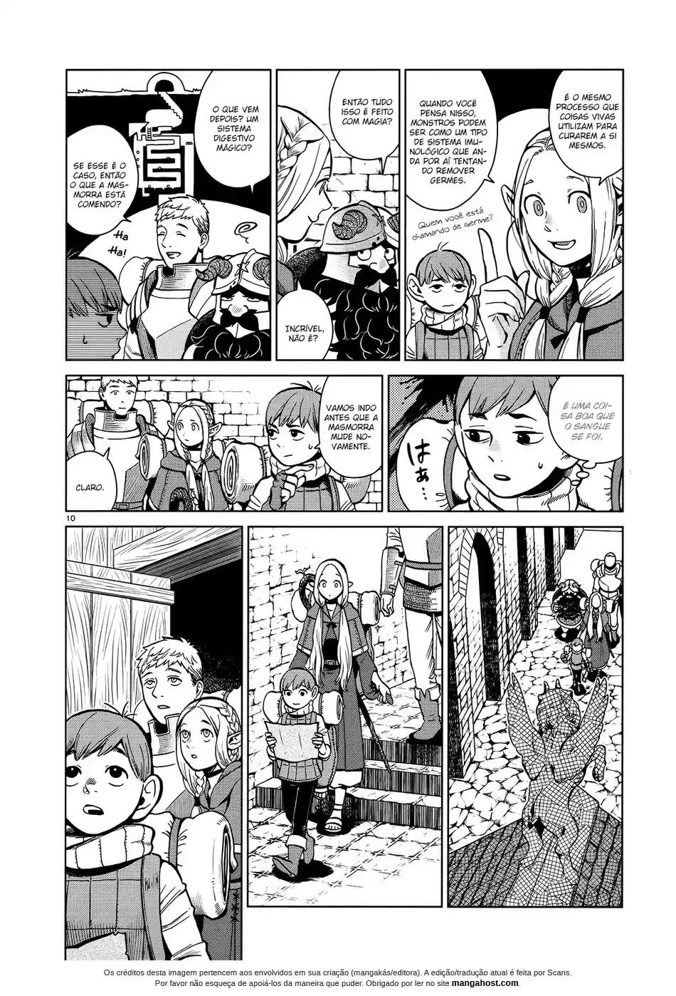 Read Dungeon Meshi (PT) Manga Online