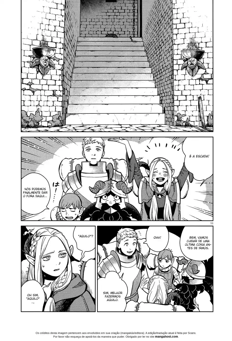 Read Dungeon Meshi (PT) Manga Online