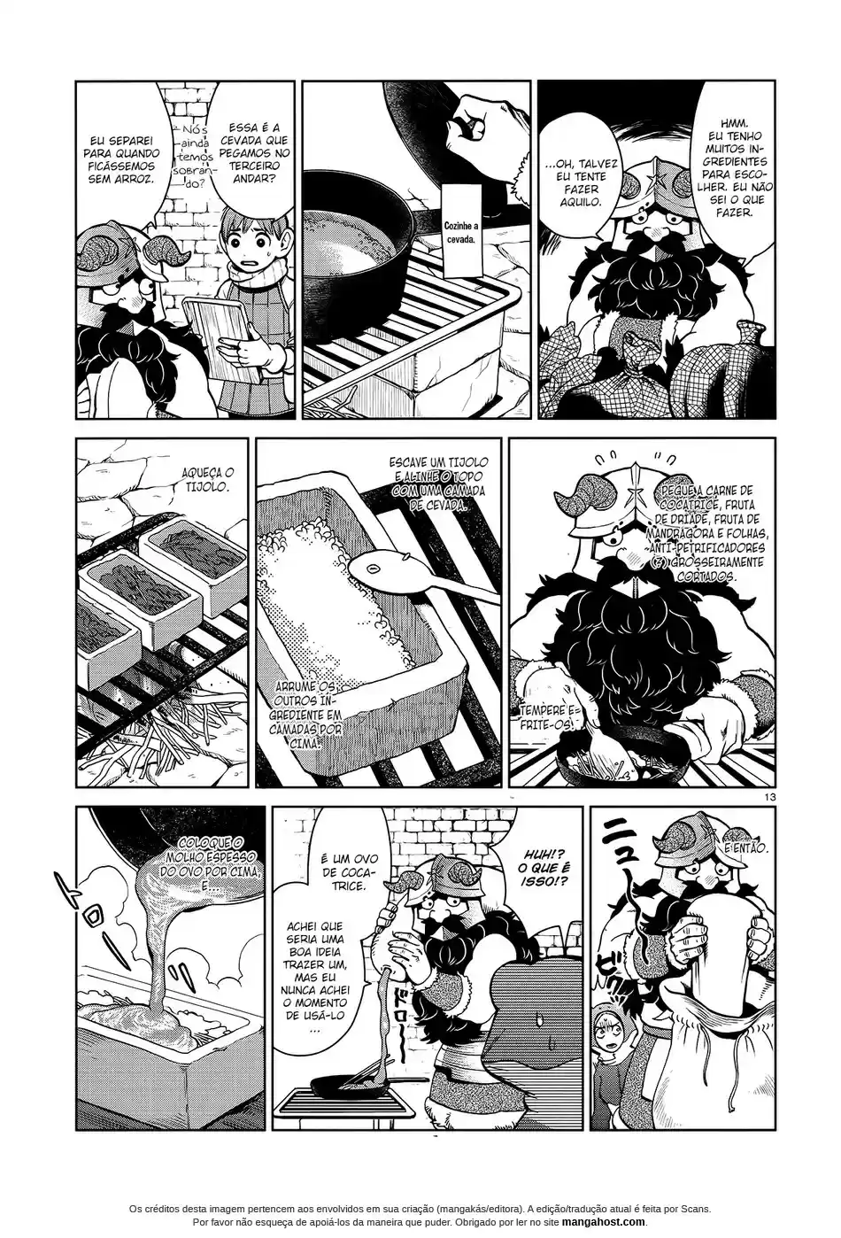Read Dungeon Meshi (PT) Manga Online