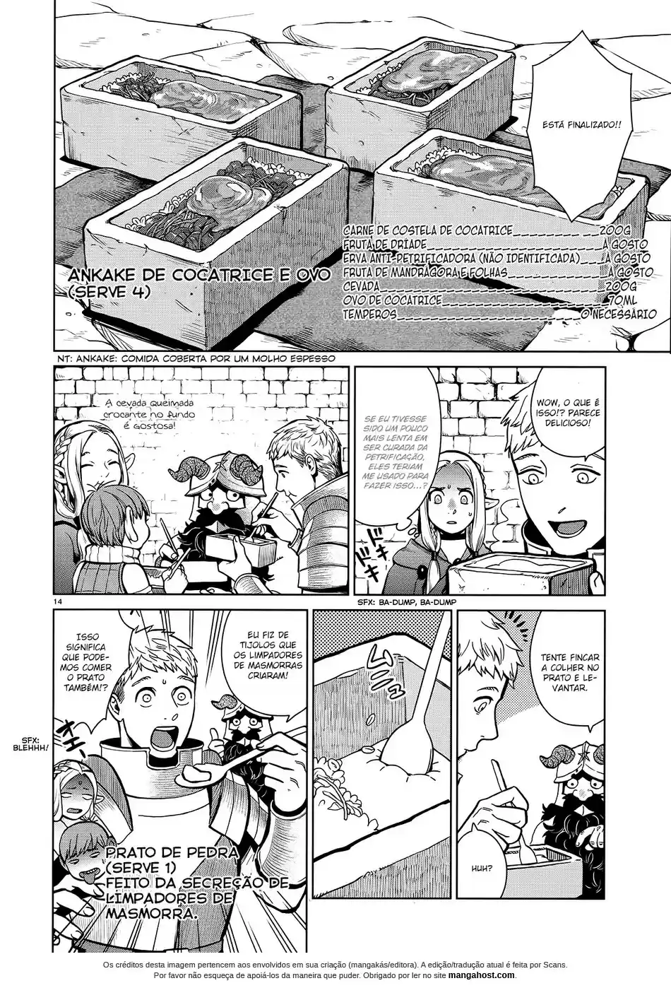 Read Dungeon Meshi (PT) Manga Online