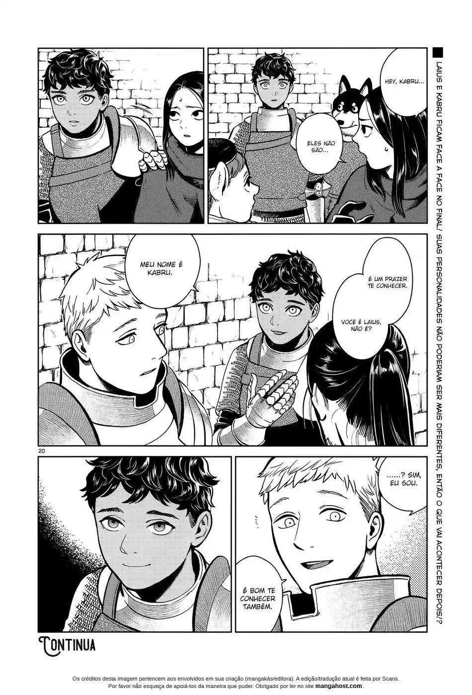 Read Dungeon Meshi (PT) Manga Online