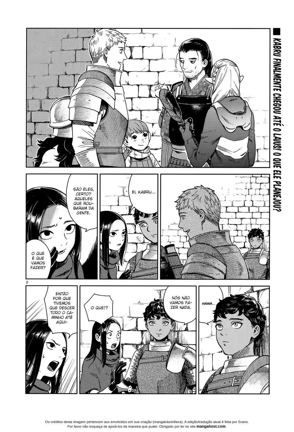 Read Dungeon Meshi (PT) Manga Online