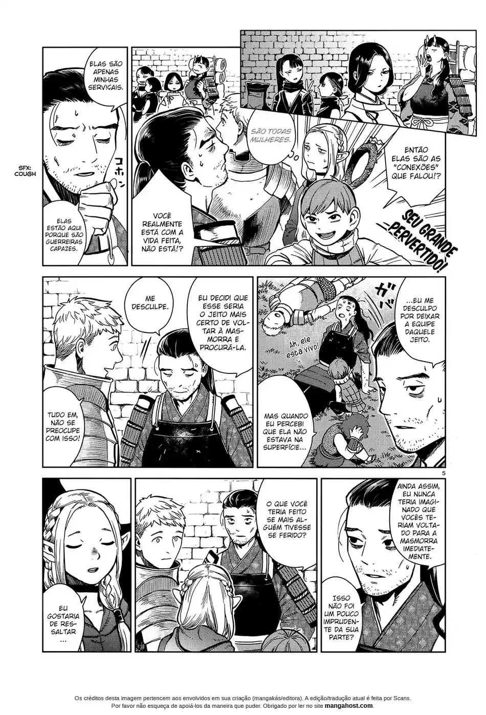 Read Dungeon Meshi (PT) Manga Online