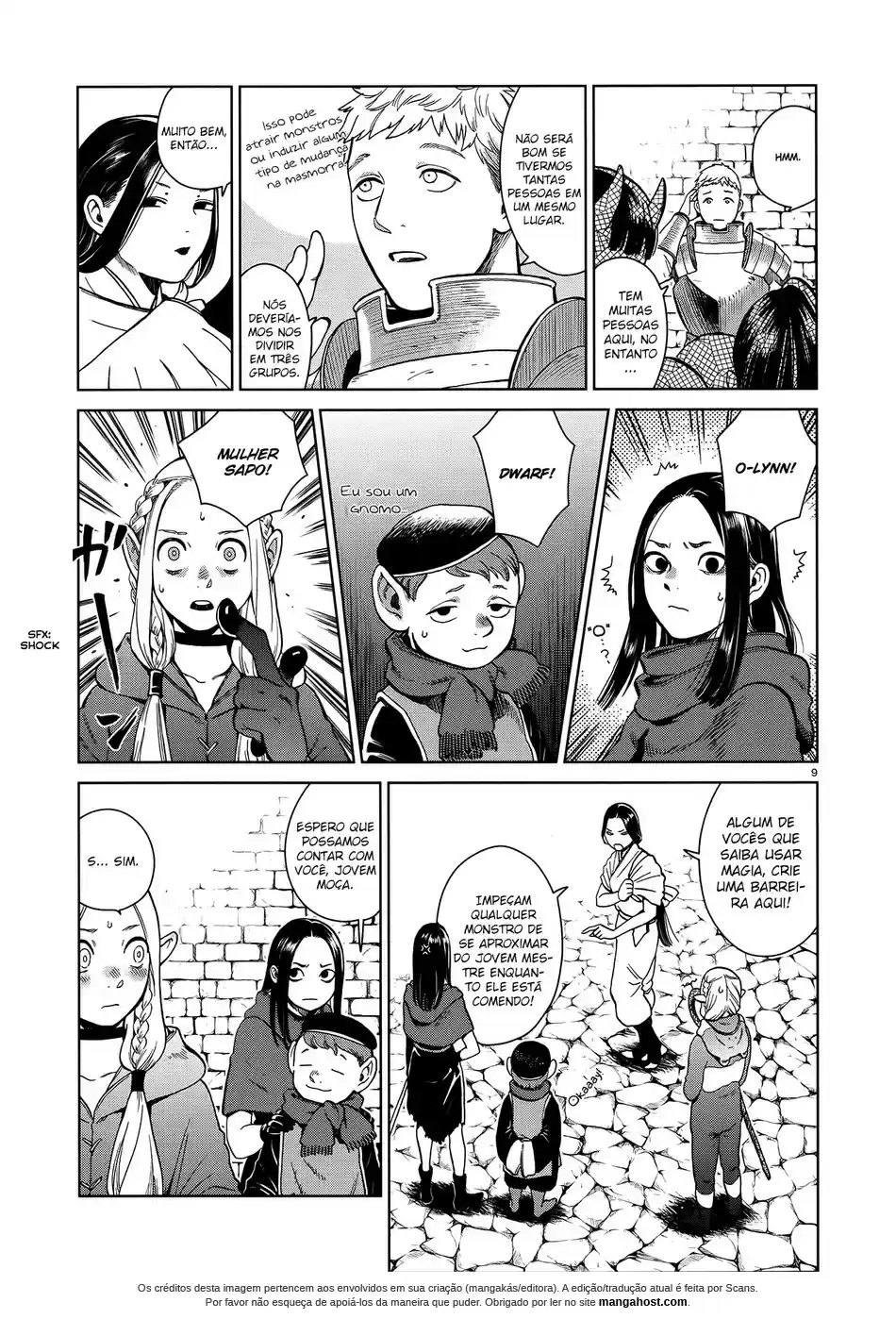 Read Dungeon Meshi (PT) Manga Online