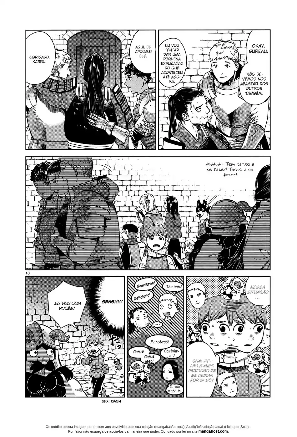 Read Dungeon Meshi (PT) Manga Online