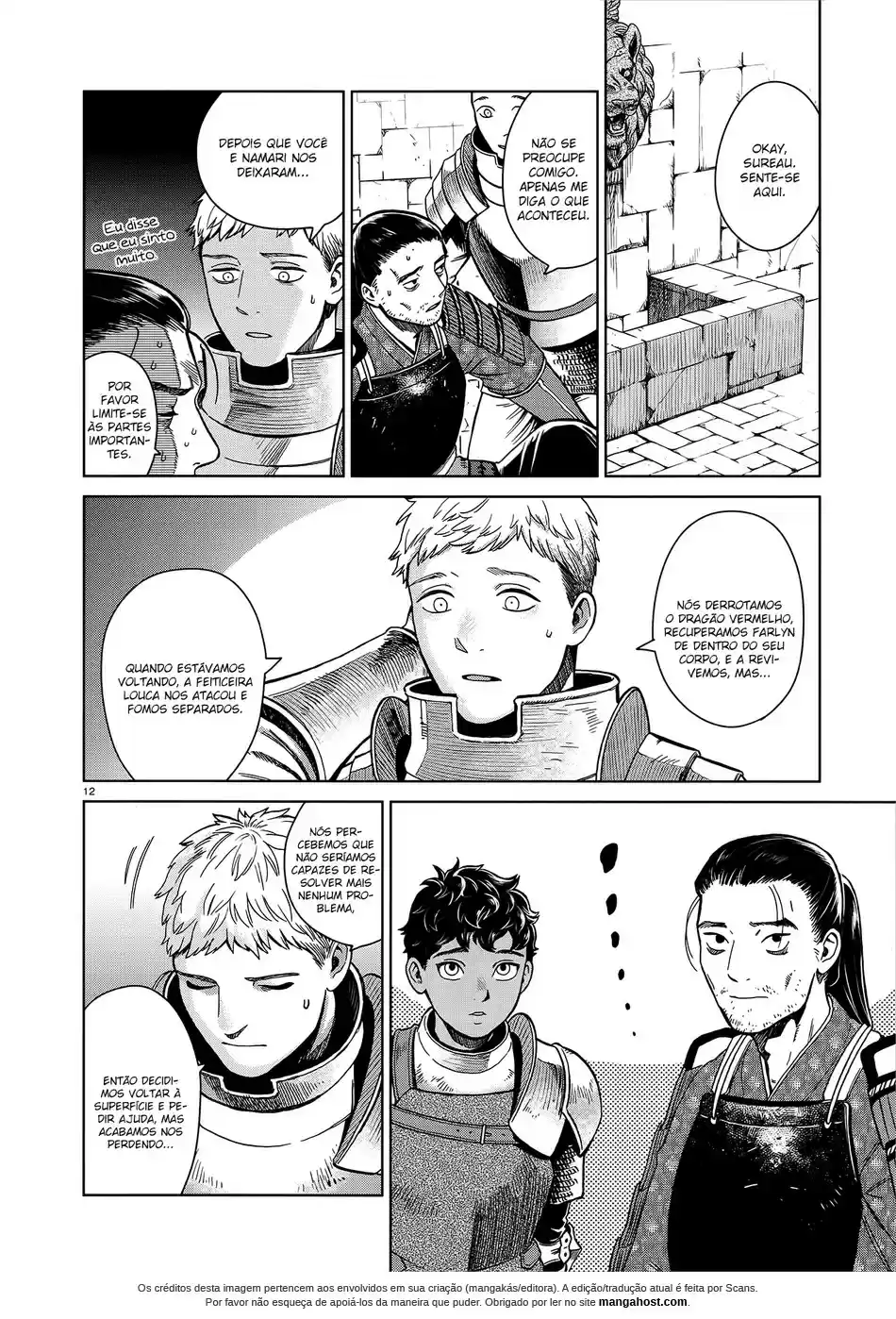 Read Dungeon Meshi (PT) Manga Online