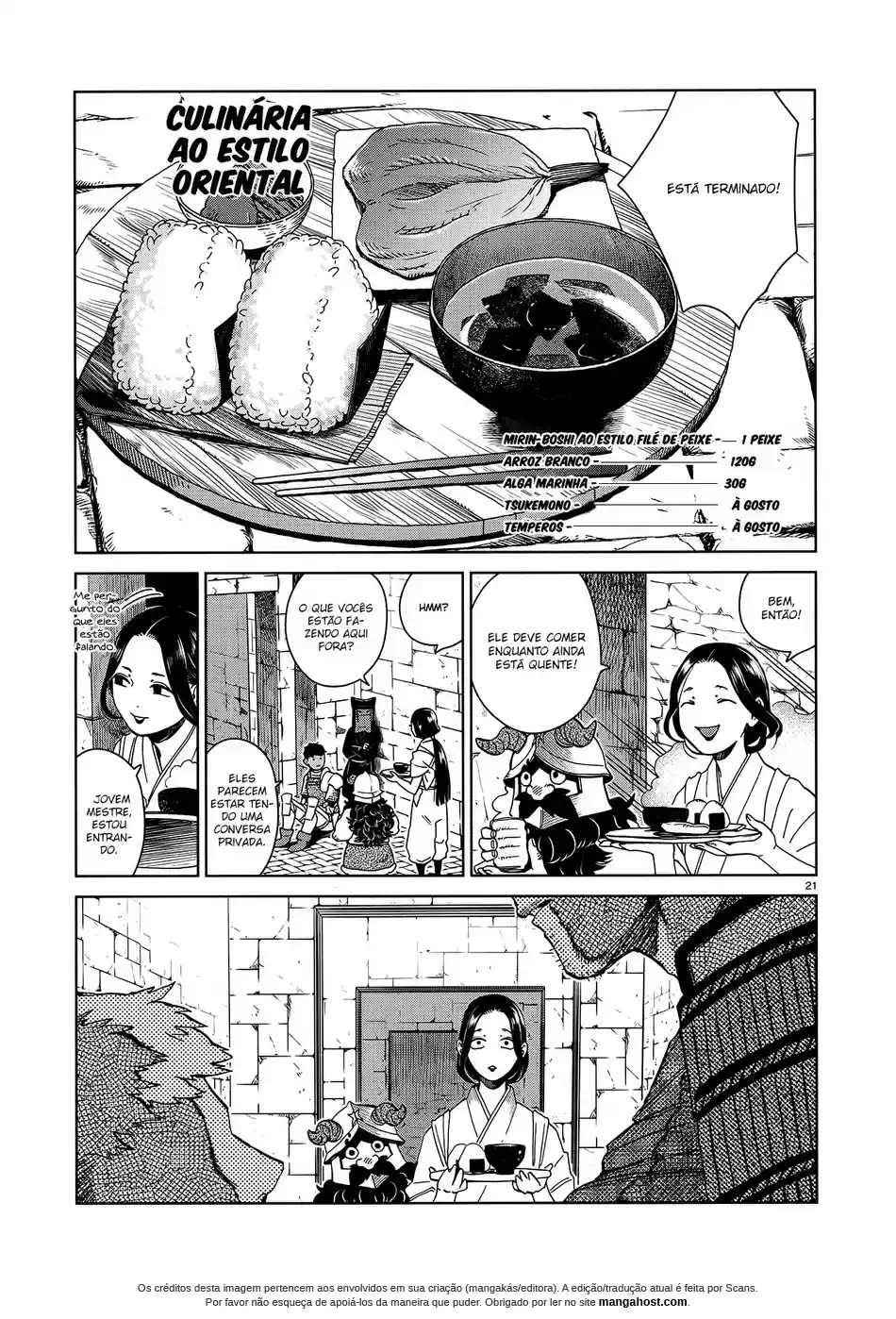 Read Dungeon Meshi (PT) Manga Online