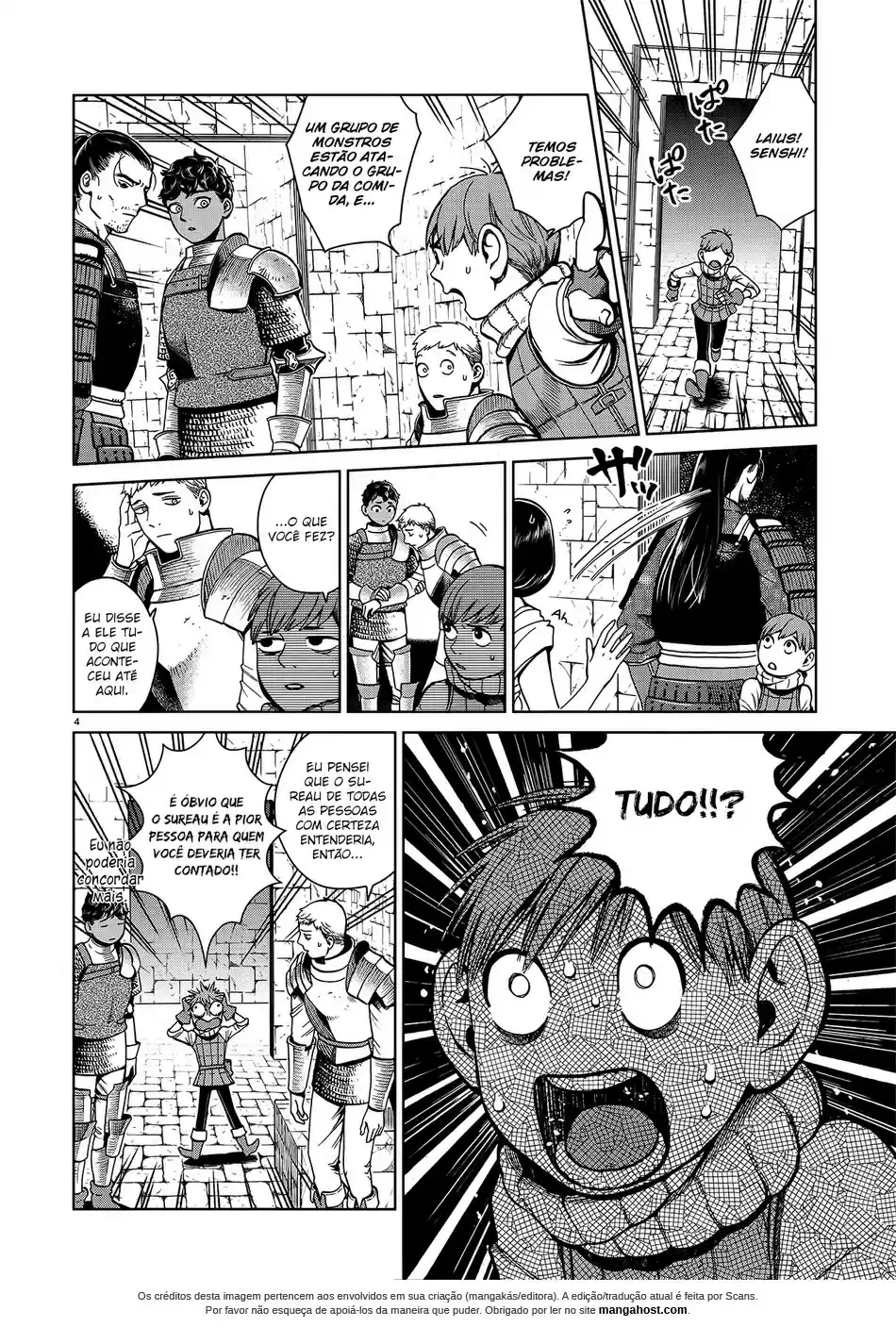 Read Dungeon Meshi (PT) Manga Online