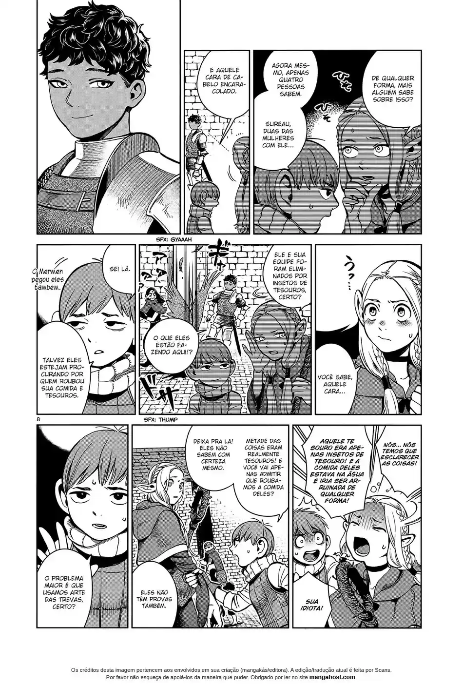 Read Dungeon Meshi (PT) Manga Online