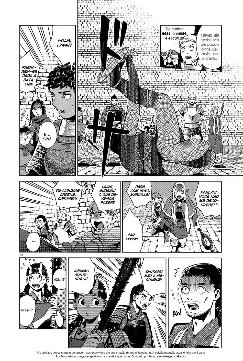 Read Dungeon Meshi (PT) Manga Online