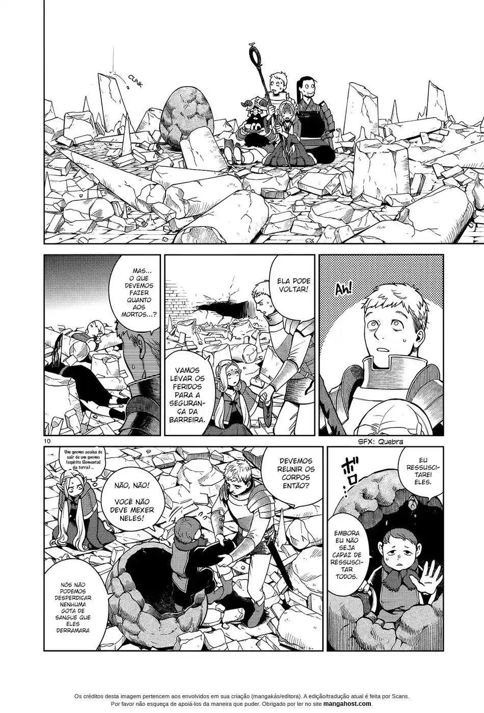 Read Dungeon Meshi (PT) Manga Online