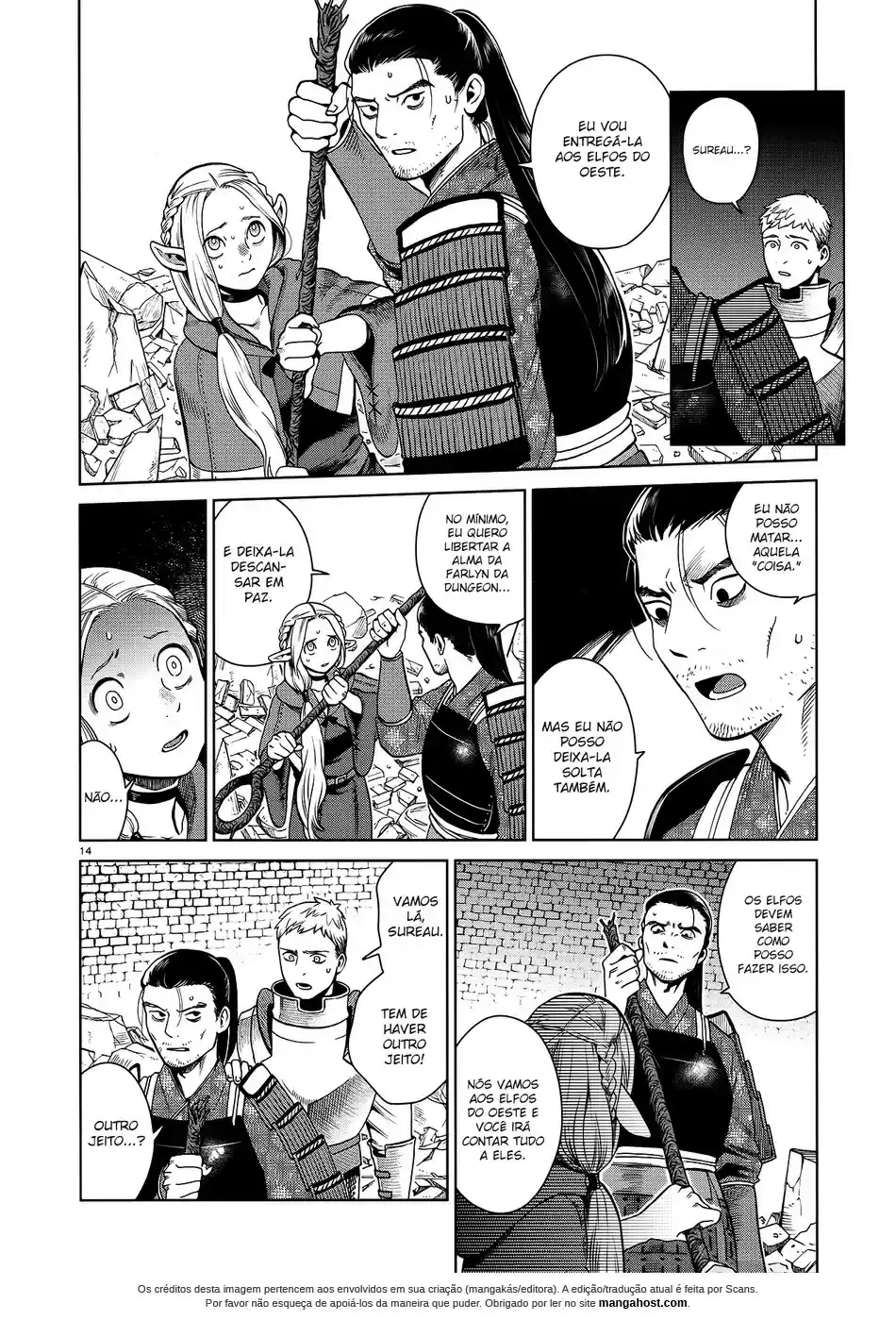 Read Dungeon Meshi (PT) Manga Online