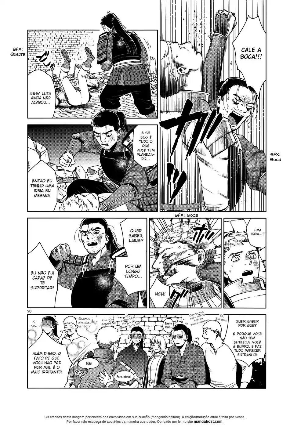 Read Dungeon Meshi (PT) Manga Online
