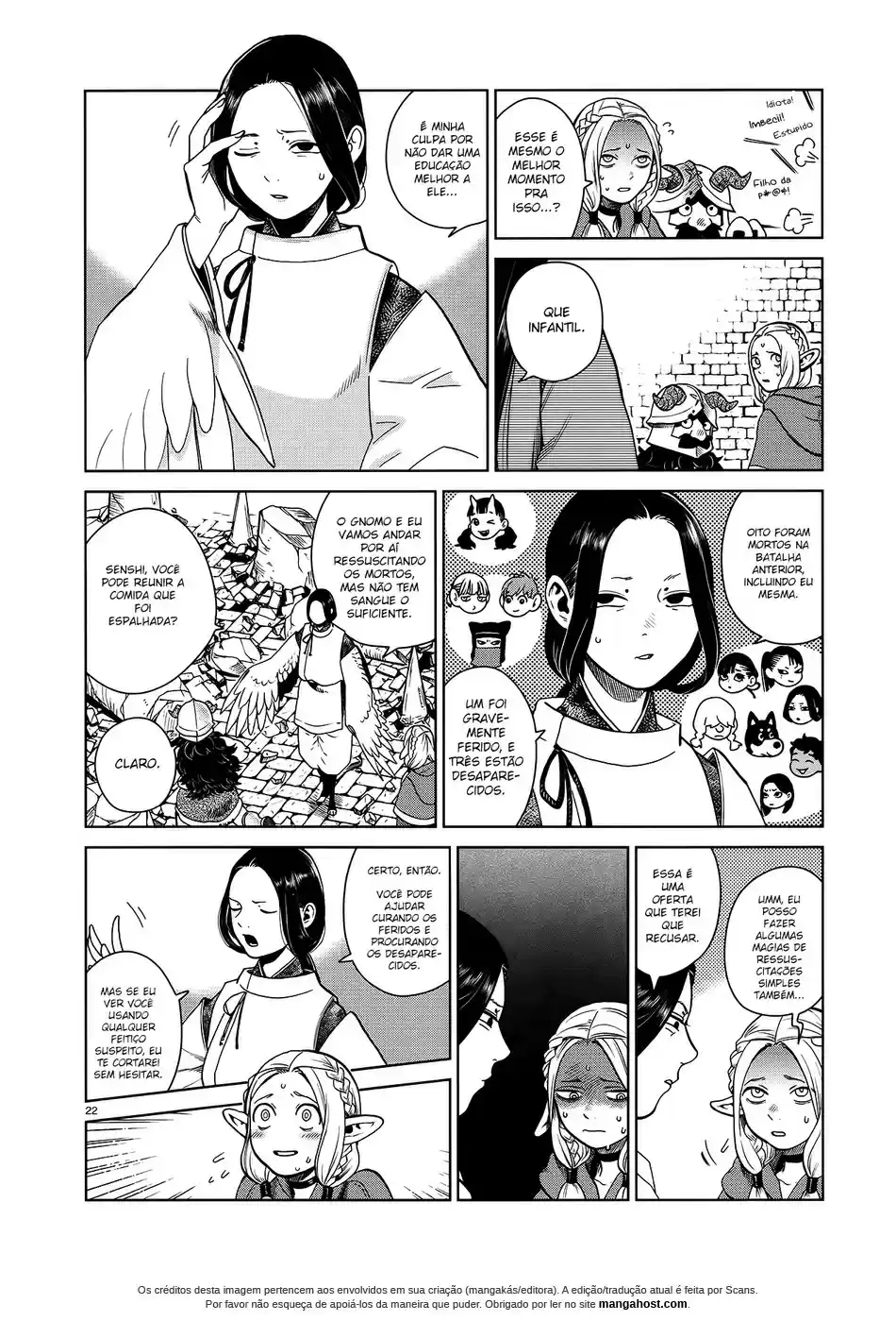Read Dungeon Meshi (PT) Manga Online