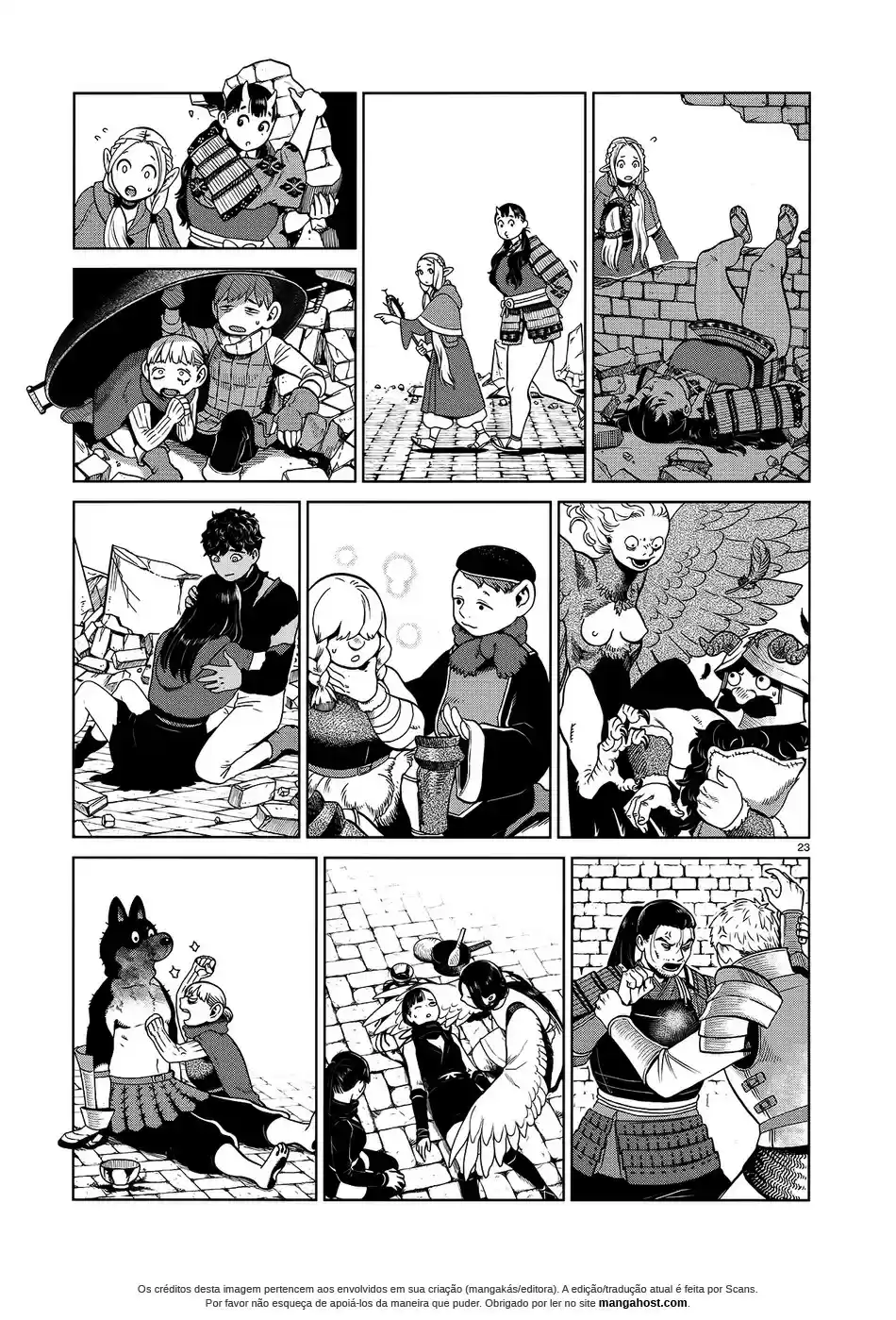 Read Dungeon Meshi (PT) Manga Online
