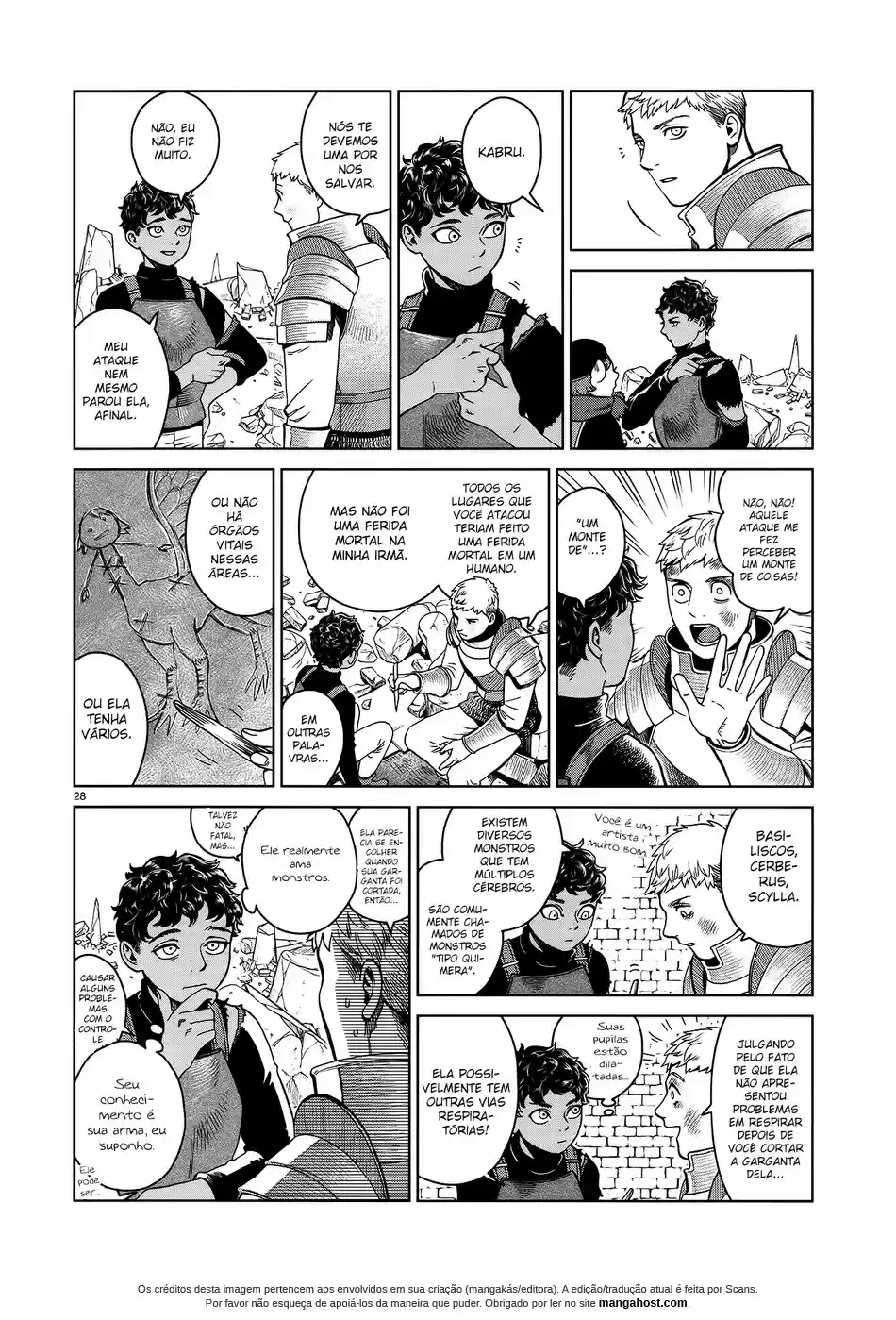 Read Dungeon Meshi (PT) Manga Online