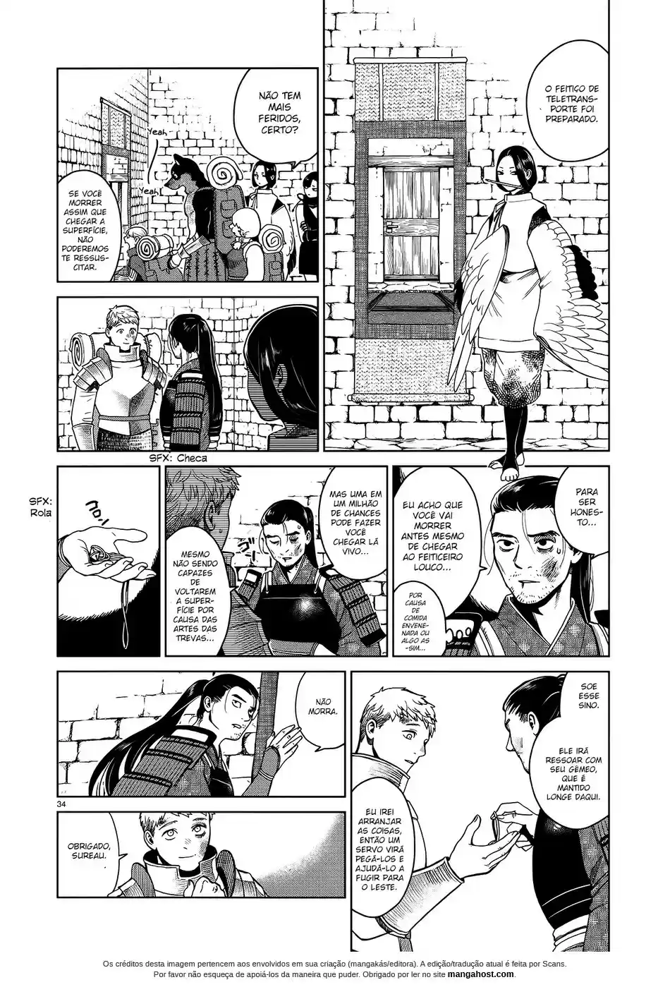 Read Dungeon Meshi (PT) Manga Online
