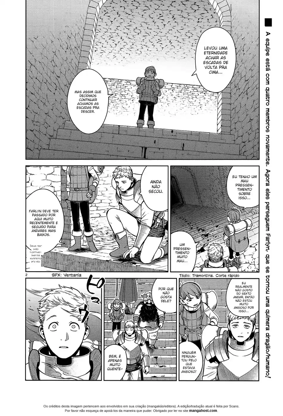 Read Dungeon Meshi (PT) Manga Online