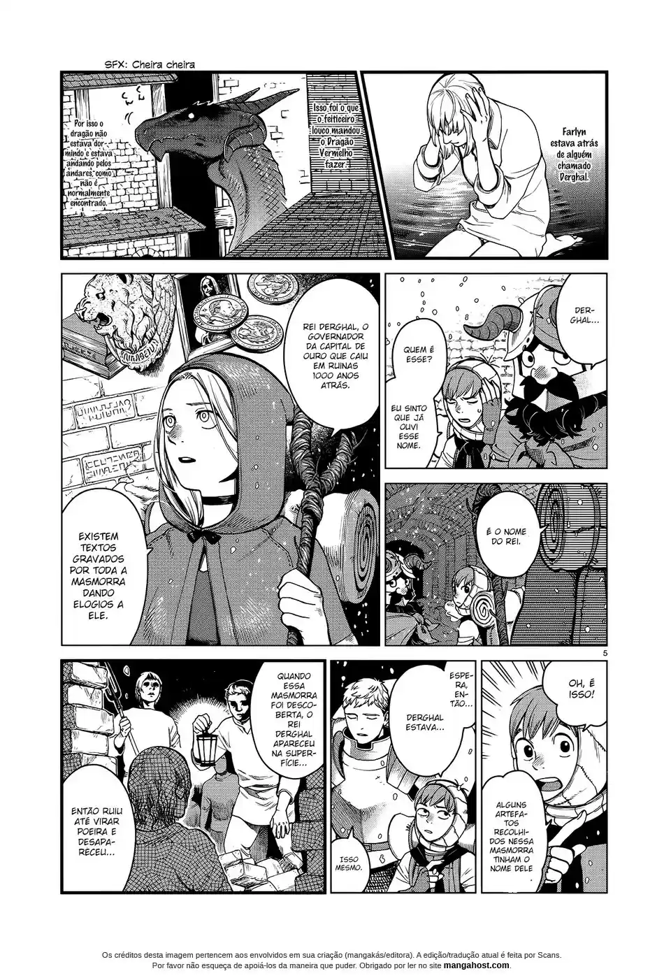 Read Dungeon Meshi (PT) Manga Online