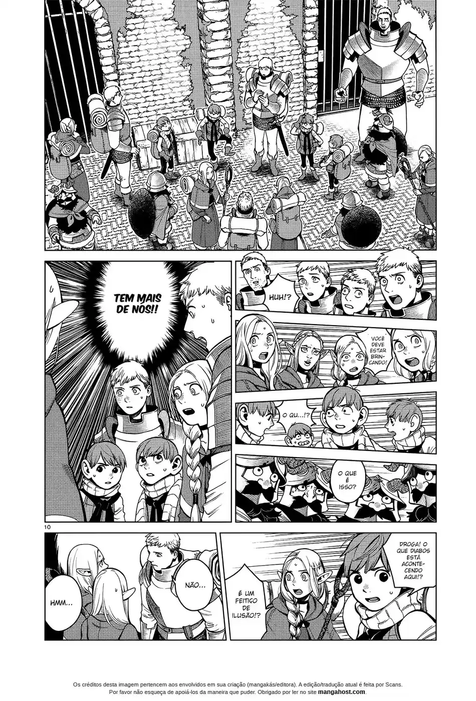 Read Dungeon Meshi (PT) Manga Online