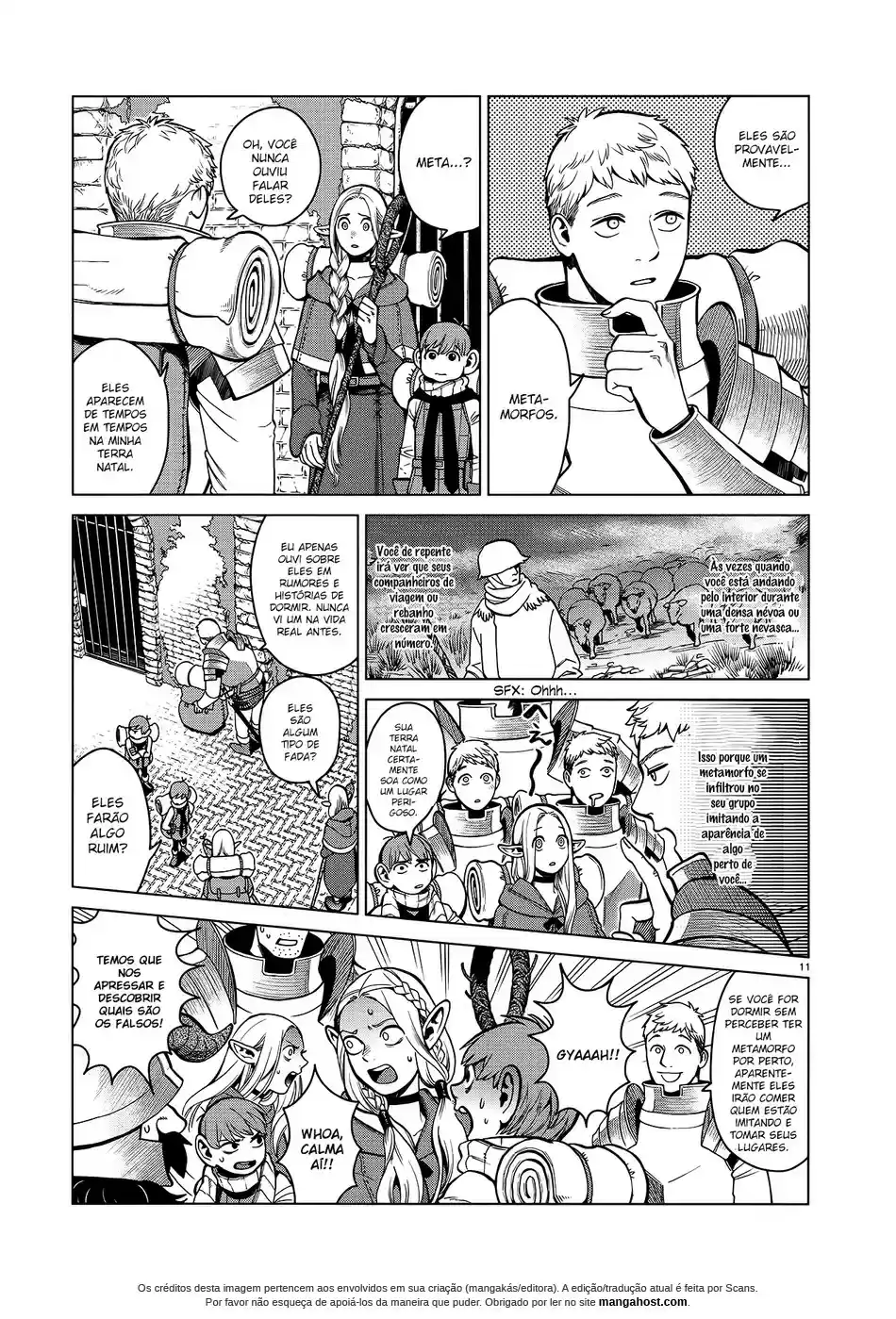 Read Dungeon Meshi (PT) Manga Online