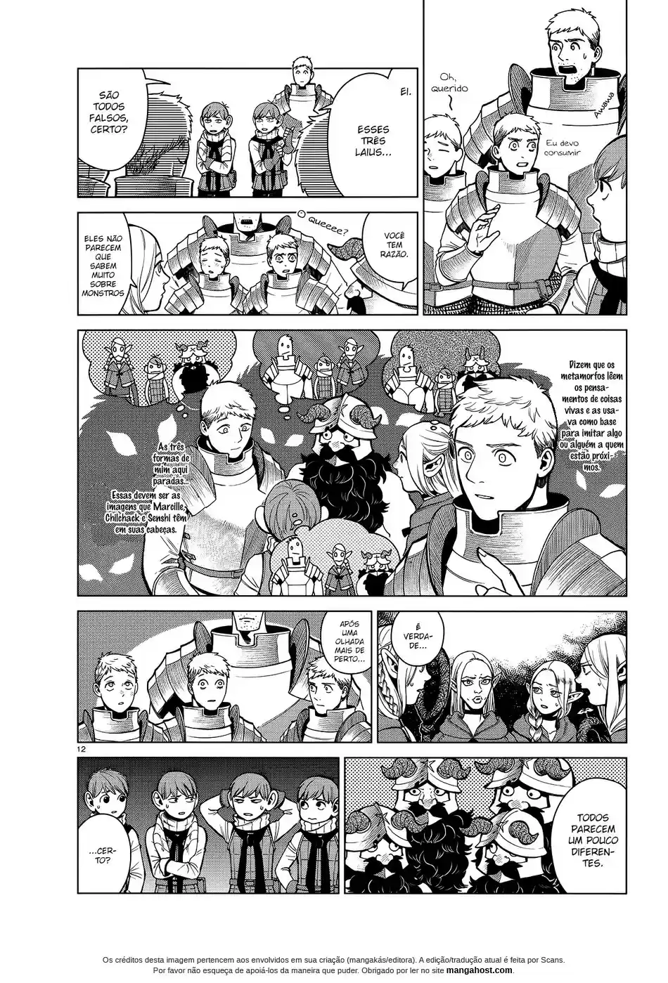 Read Dungeon Meshi (PT) Manga Online