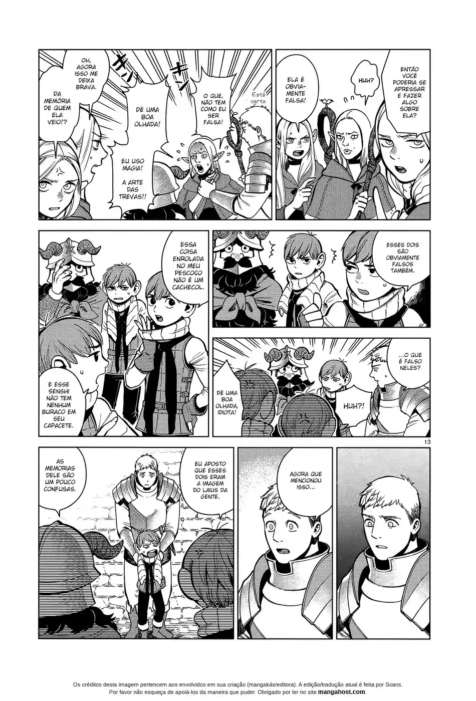 Read Dungeon Meshi (PT) Manga Online