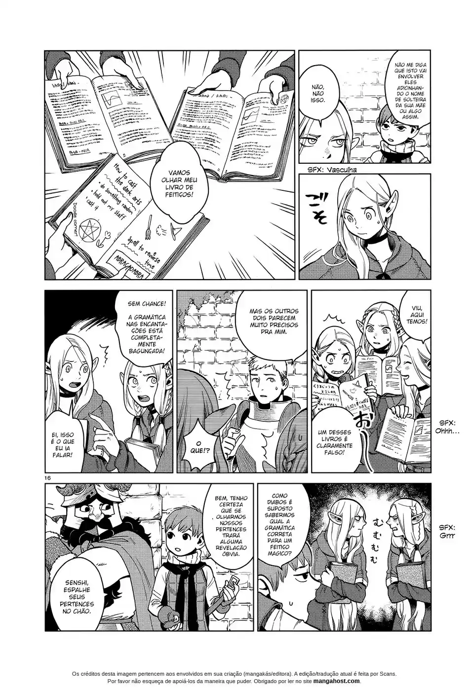 Read Dungeon Meshi (PT) Manga Online