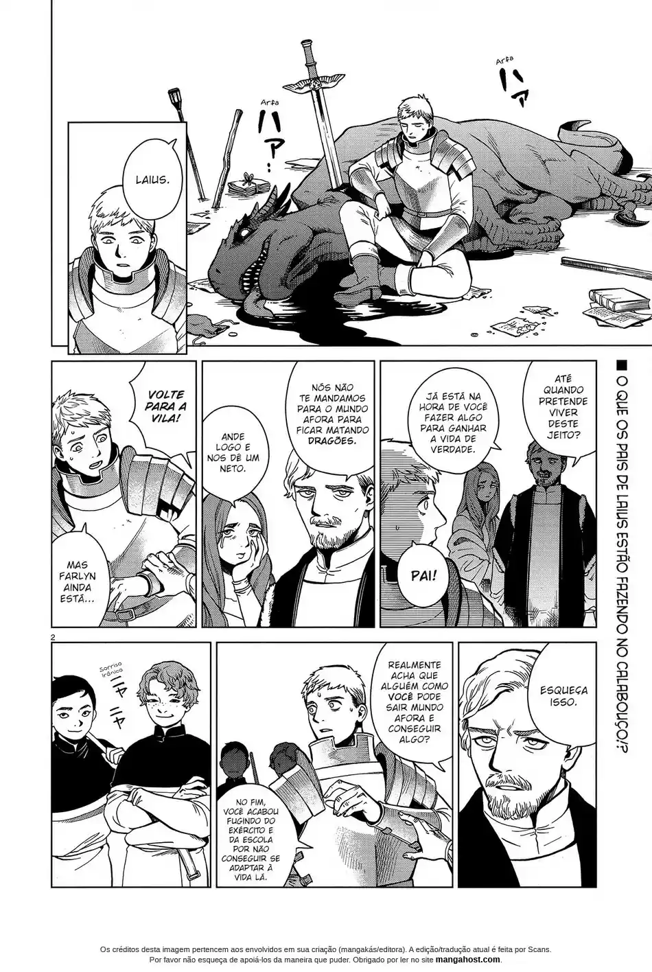 Read Dungeon Meshi (PT) Manga Online