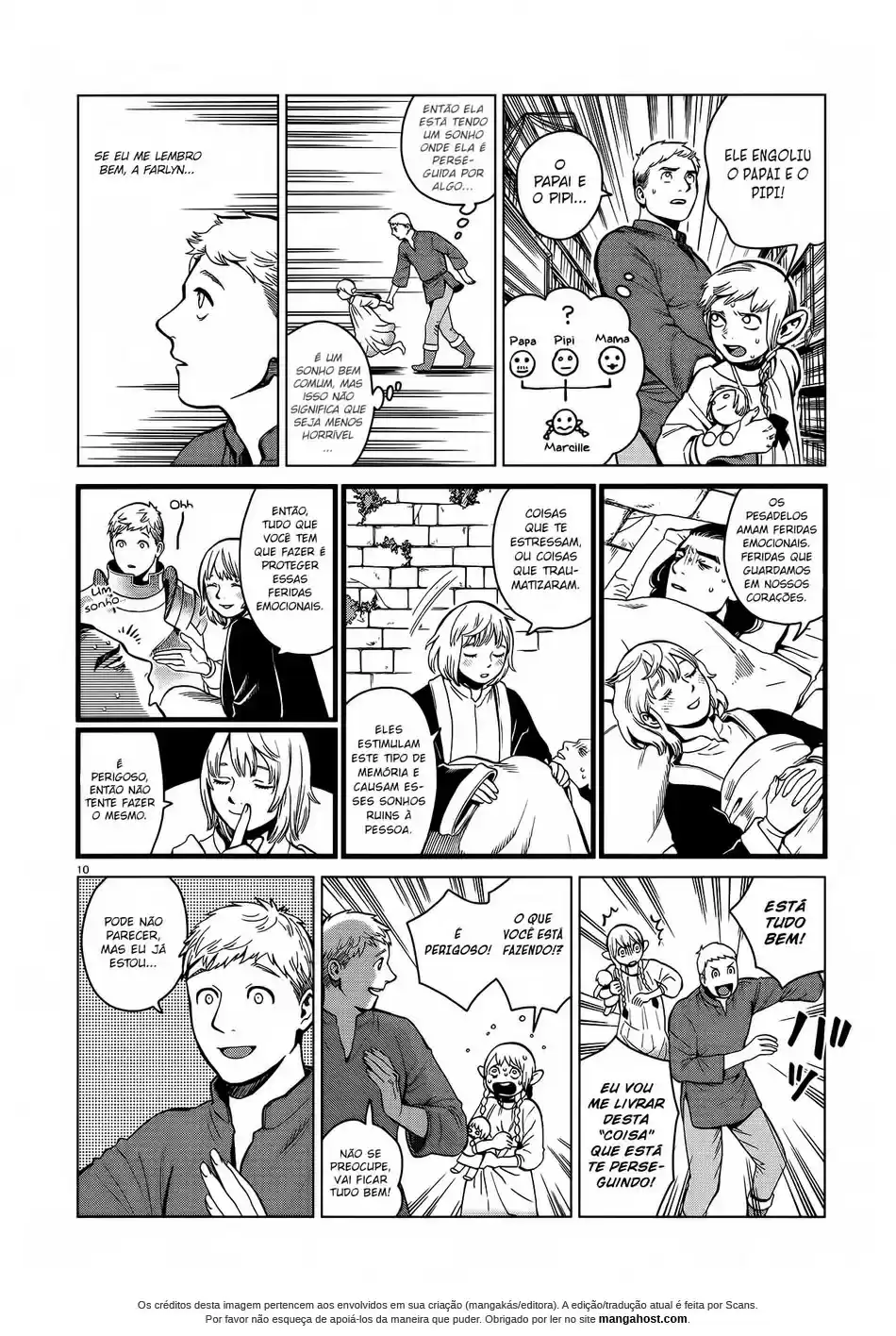 Read Dungeon Meshi (PT) Manga Online