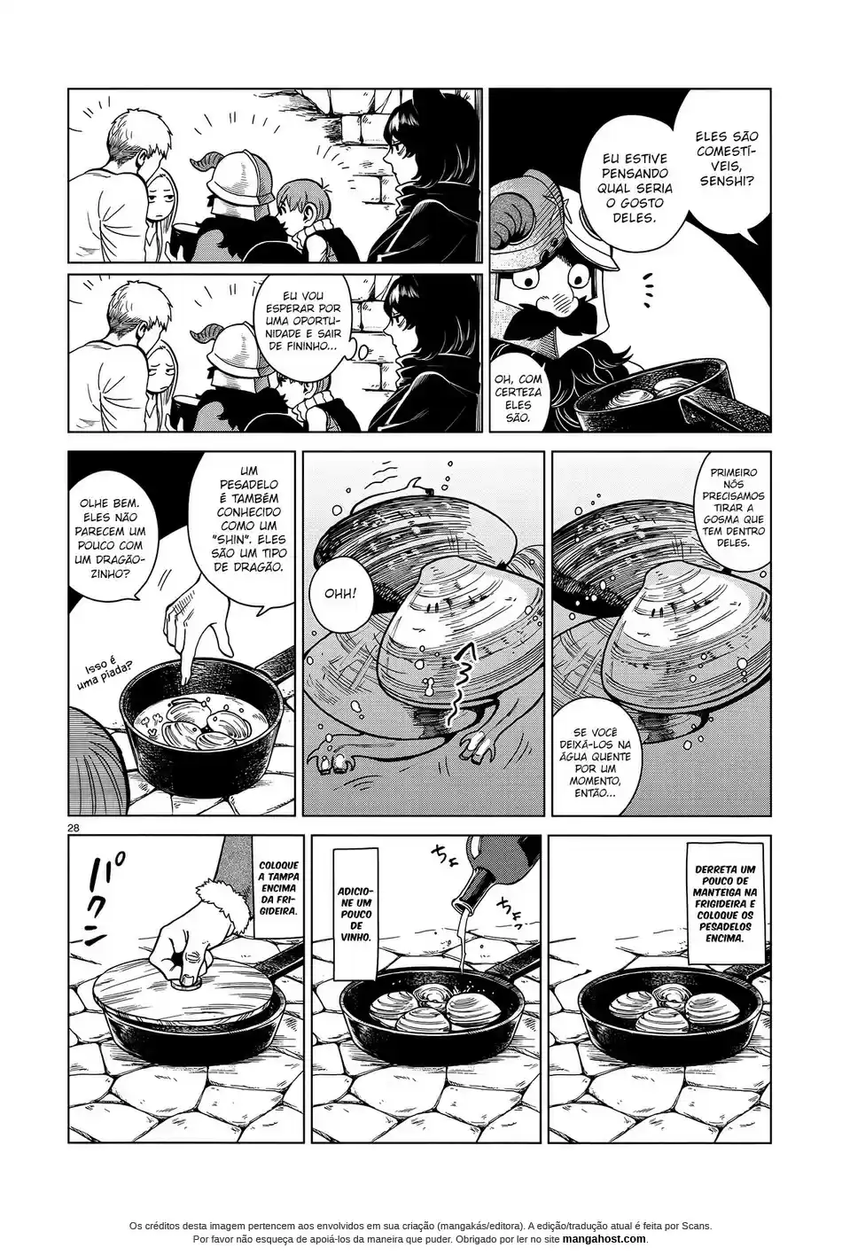 Read Dungeon Meshi (PT) Manga Online