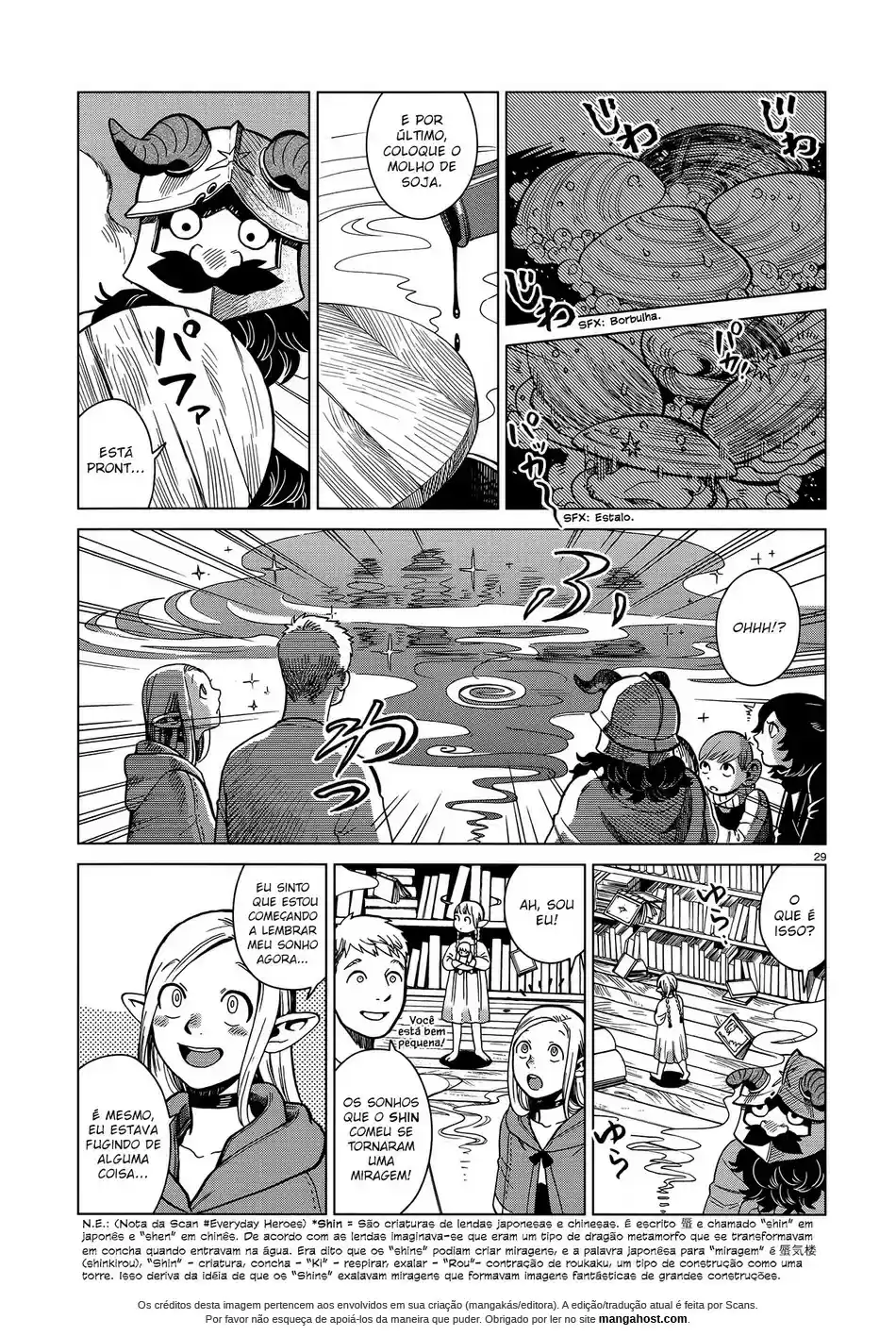 Read Dungeon Meshi (PT) Manga Online