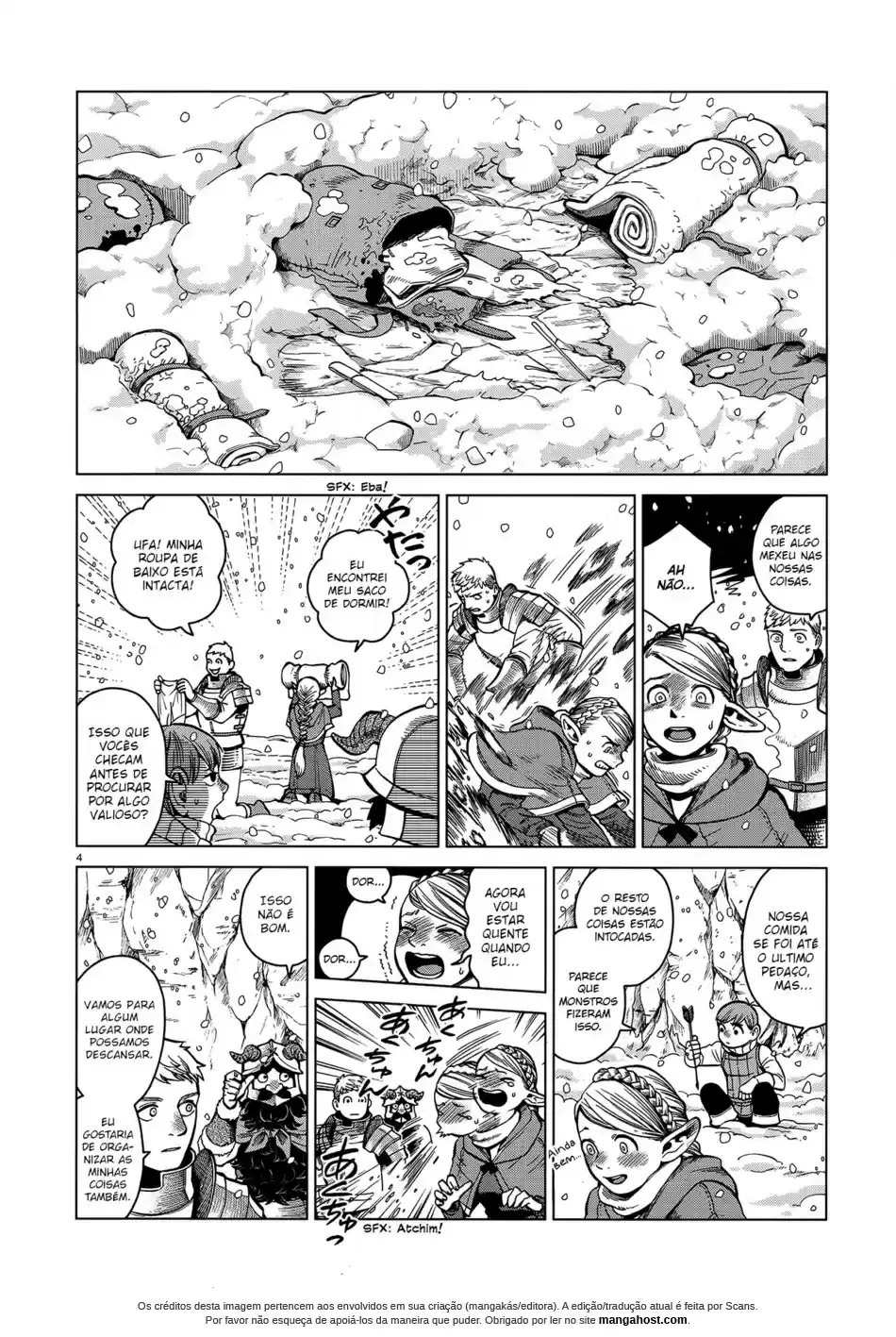 Read Dungeon Meshi (PT) Manga Online