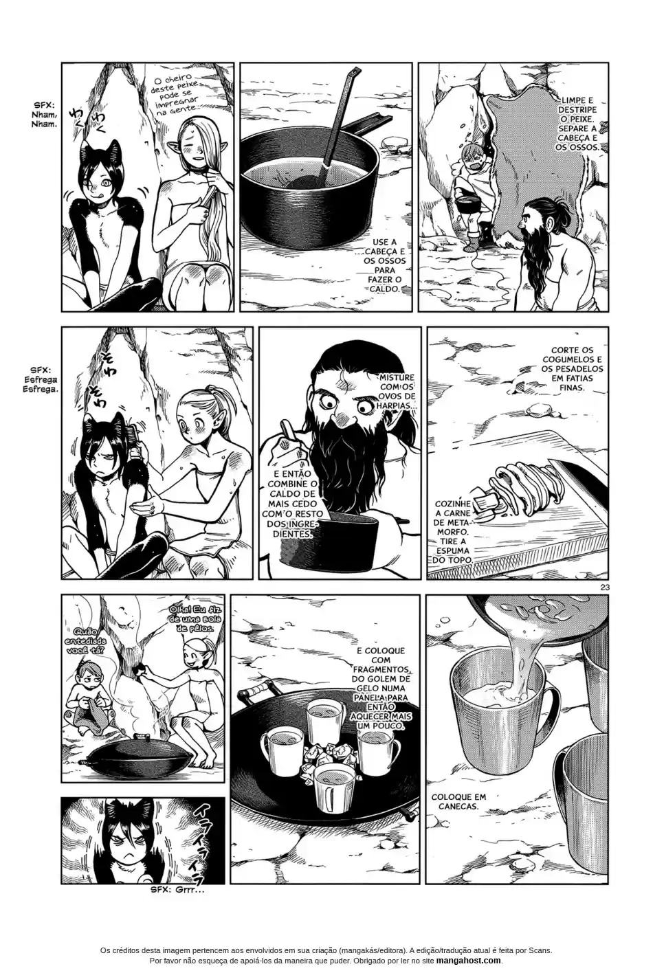 Read Dungeon Meshi (PT) Manga Online