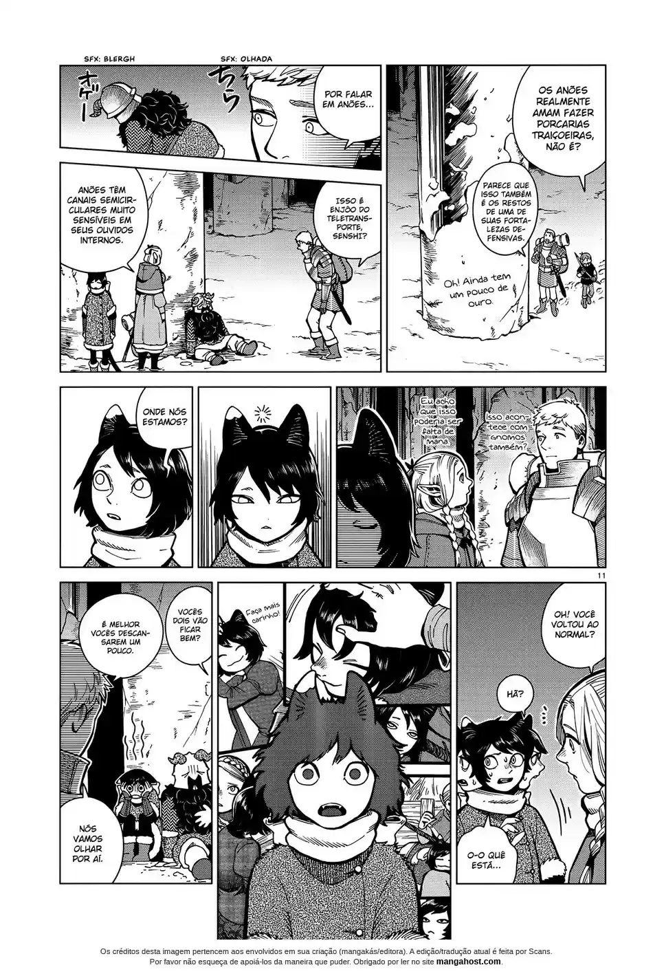 Read Dungeon Meshi (PT) Manga Online