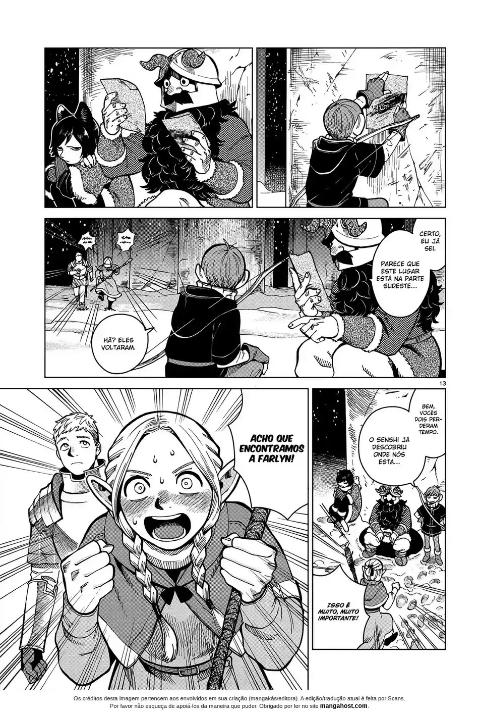 Read Dungeon Meshi (PT) Manga Online