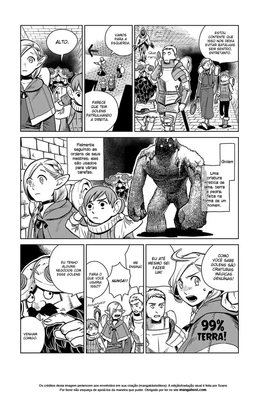 Read Dungeon Meshi (PT) Manga Online