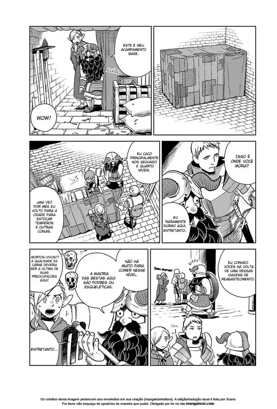 Read Dungeon Meshi (PT) Manga Online