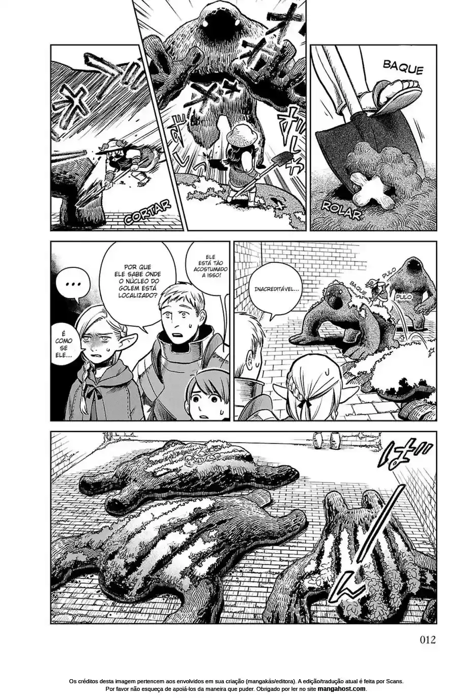 Read Dungeon Meshi (PT) Manga Online