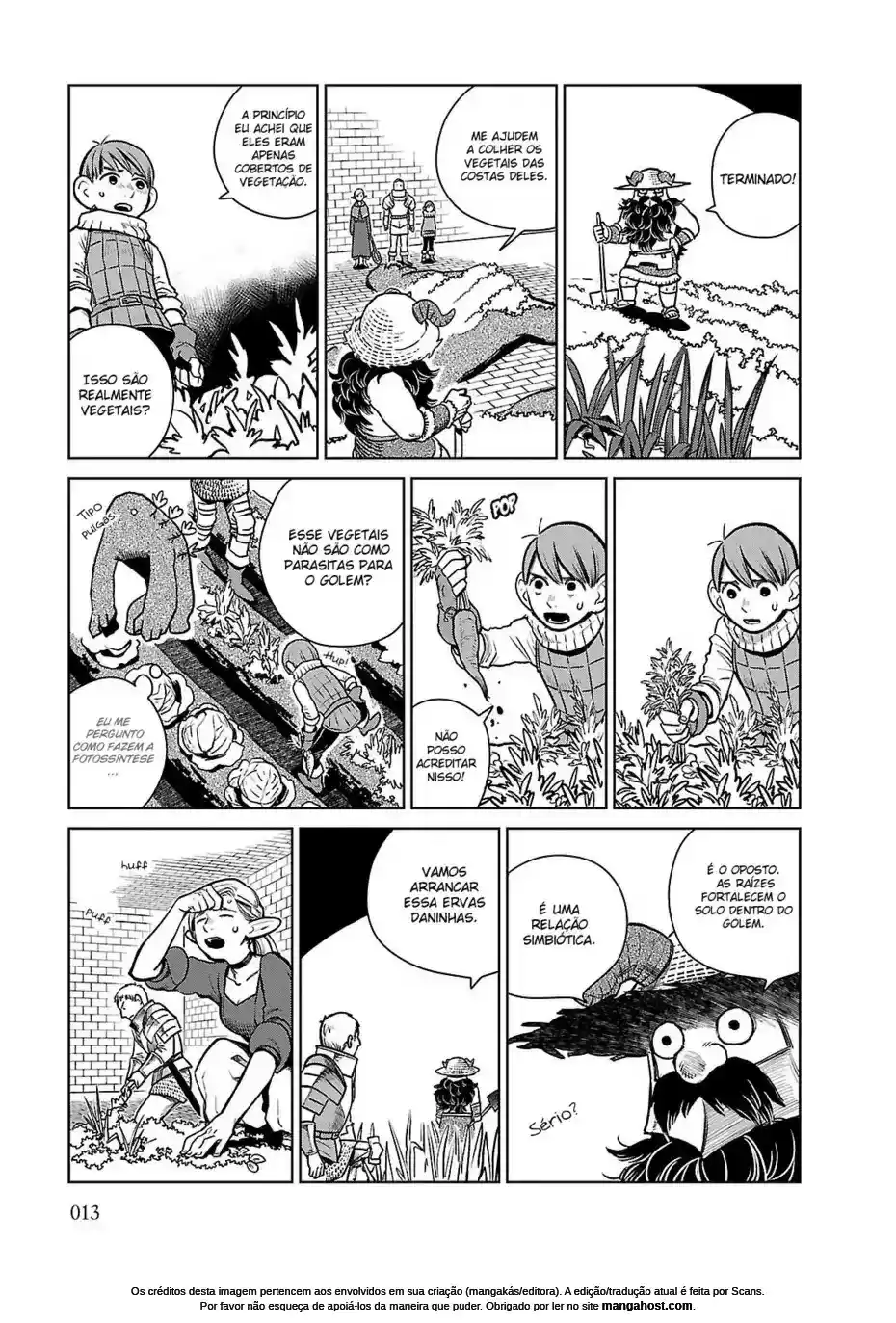 Read Dungeon Meshi (PT) Manga Online